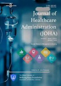 Image of Journal of Healthcare Administration